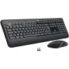 Keyboard and Mouse Logitech 920-008679 Italian QWERTY White Black