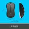 Keyboard and Mouse Logitech 920-008679 Italian QWERTY White Black