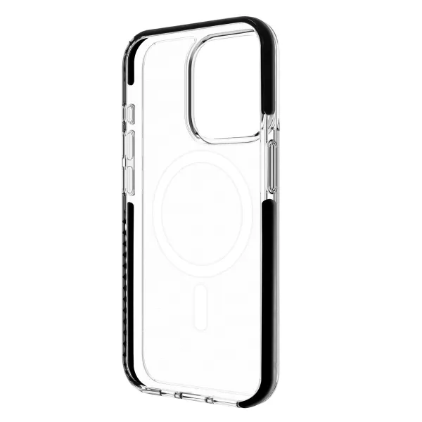 Mobiliojo telefono dėklas Muvit for Change iPhone 15 Pro Clear Magnetinis