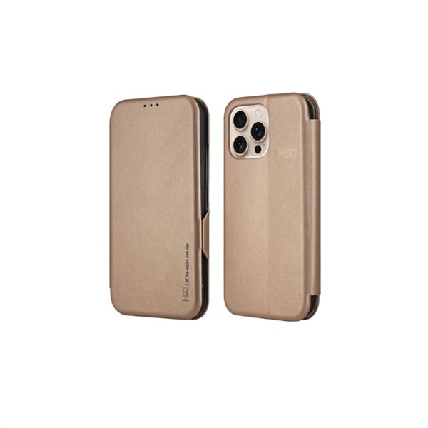 Dėklas HDD Classic Wallet Case Samsung A266 A26 5G auksinis