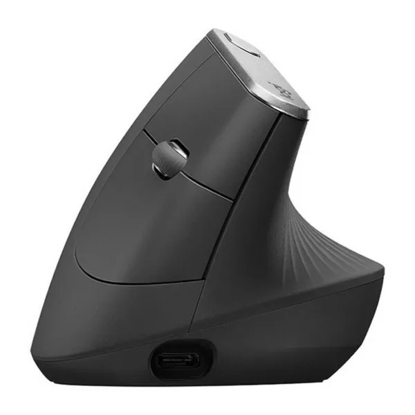Optiskā Bezvadu Pele Logitech MX Vertical Grafīts 4000 dpi