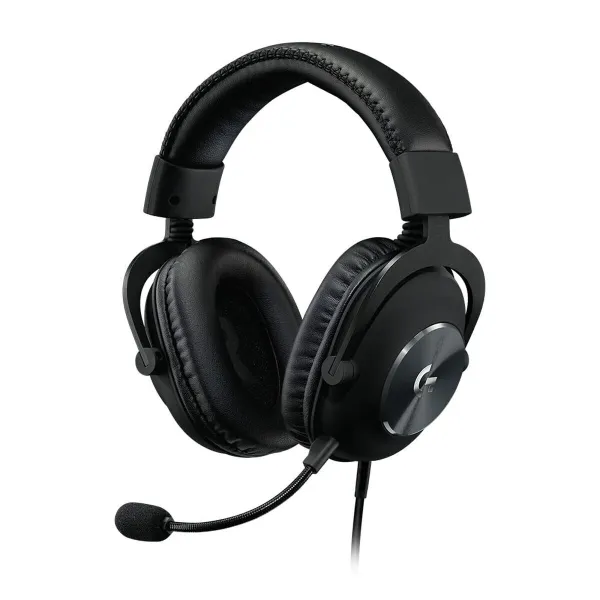 Austiņas ar Mikrofonu Logitech PRO X Gaming Headset Melns