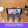 Planšetdatora Vāks Logitech Slim Folio Grafīts AZERTY