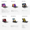 Planšetdatora Vāks Logitech Slim Folio Grafīts AZERTY