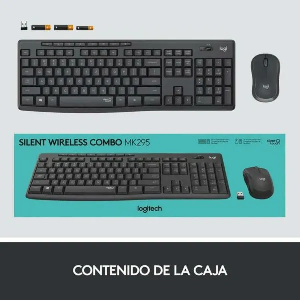 Näppäimistö ja hiiri Logitech MK295