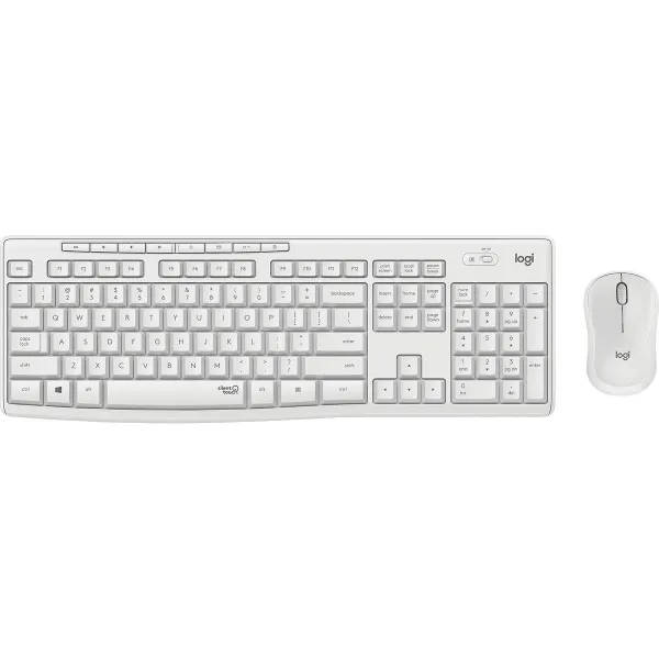 Keyboard Logitech 920-009823 White Spanish Qwerty QWERTY Qwerty UK