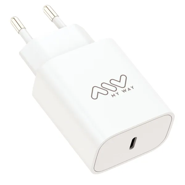 Sieninis įkroviklis Myway Balta 25 W
