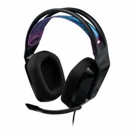Austiņas ar Mikrofonu Logitech 981-000978 Melns