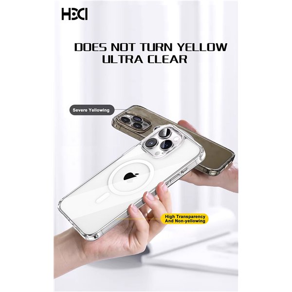HDD Clear MagSafe Case Apple iPhone 13/14