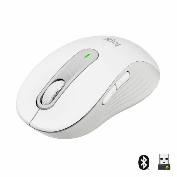 Bezvadu Pele Logitech Balts 4000 dpi