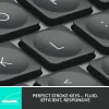 Keyboard Logitech 920-010498 Bluetooth Black English EEUU Grey Graphite QWERTY