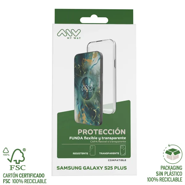 Pārvietojams Pārsegs Myway Galaxy S25 Plus