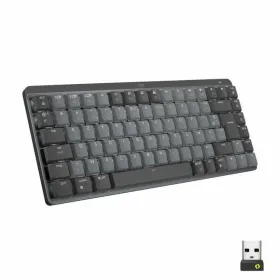 Näppäimistö Logitech MX Mini Ranska Tumman harmaa AZERTY AZERTY