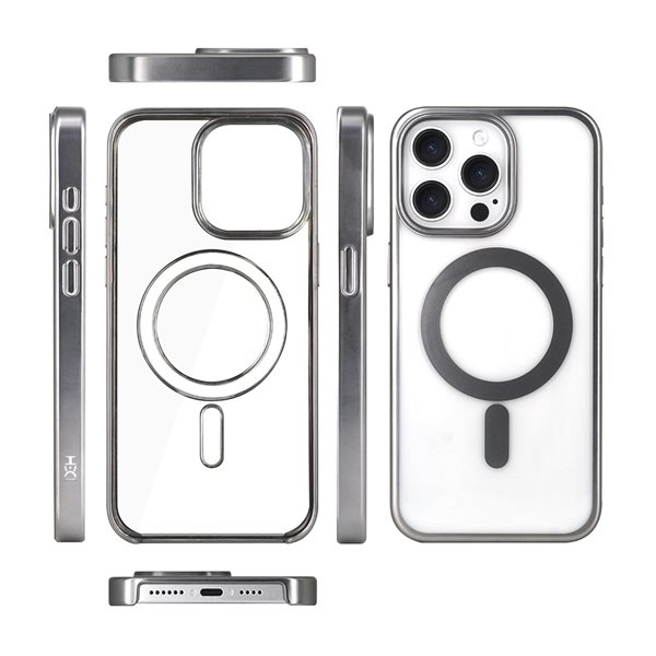Dėklas HDD Electro MagSafe Case Apple iPhone 12/12 Pro mėlynas