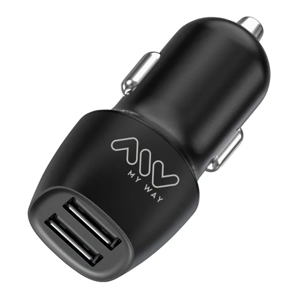 Automobilinis įkroviklis Myway Juoda 15 W