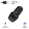 Automobilinis įkroviklis Myway Juoda 15 W
