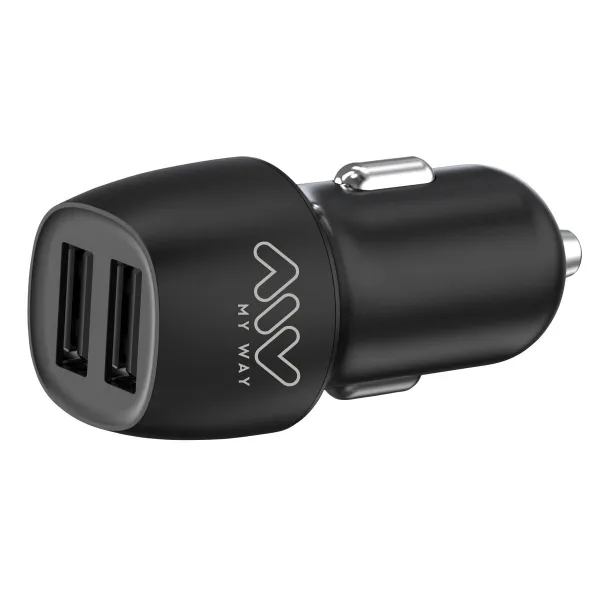Automobilinis įkroviklis Myway Juoda 15 W