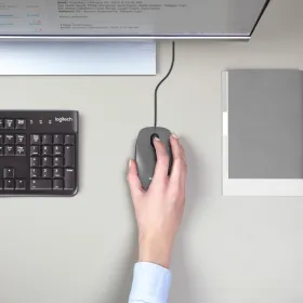 Мышь Logitech M100 Чёрный