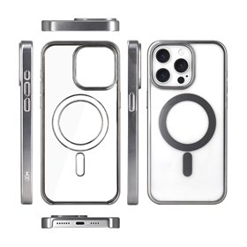Dėklas HDD Electro MagSafe Case Apple iPhone 13 pilkas