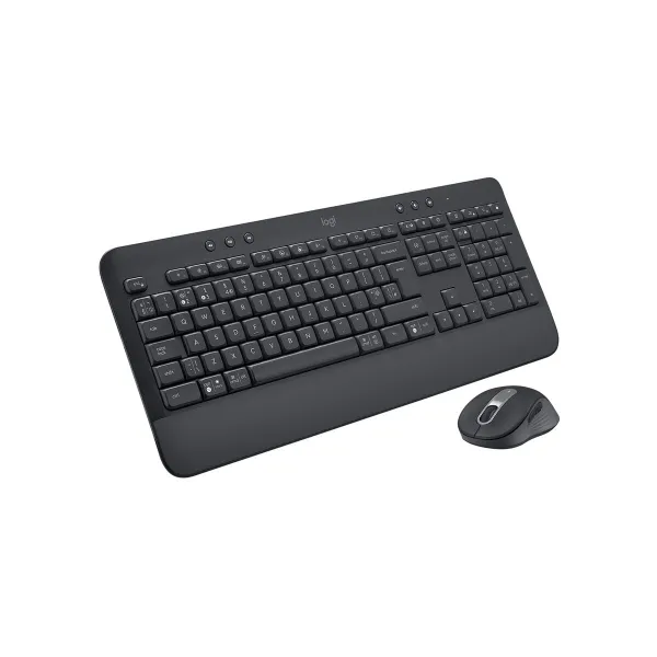 Keyboard and Wireless Mouse Logitech MK650 Graphite English QWERTY
