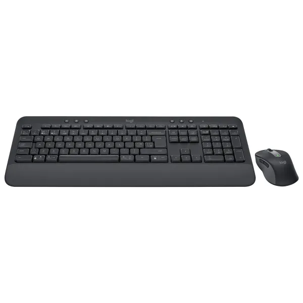 Keyboard and Wireless Mouse Logitech MK650 Graphite English QWERTY