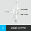 Kõrvaklapid Logitech H390 Valge