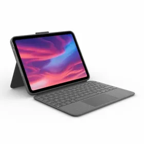 Bluetooth-näppäimistö ja tabletin tuki Logitech Combo Touch Harmaa Ranska AZERTY