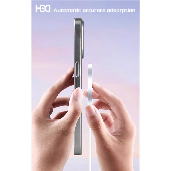 HDD Electro MagSafe Case Apple iPhone 16 Pro Max grey