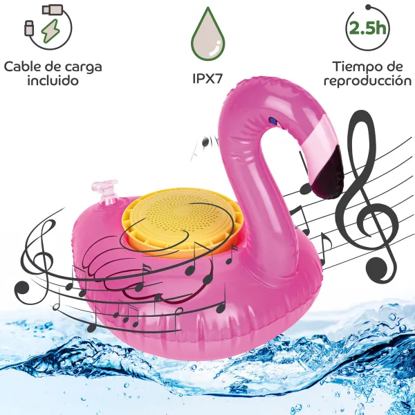 Nešiojamos Bluetooth garso kolonėlės Myway Flamingo