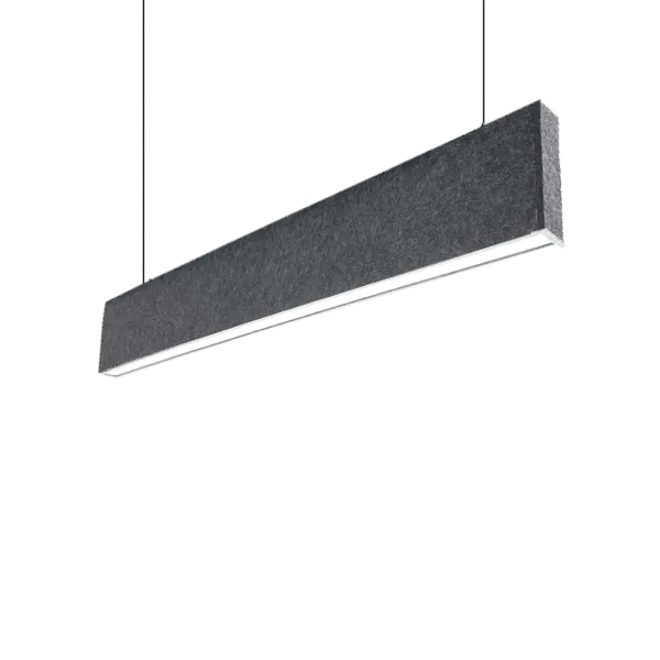 AKUSTISET LED-PROFIILIVALOT RIPUSTETTAVAT S36 40W 4000K VALKOISET