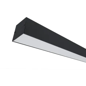 Ypatingai plonas LED profilis paviršiui S36 50W 4000K juodas
