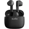 Bluetooth ausinės Sudio A1 True Wireless Juoda