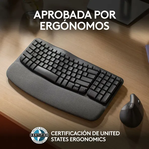 Klaviatuur Logitech 920-012296 Grafiithall hispaania QWERTY