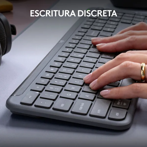 Juhtmevaba Klaviatuur Logitech 920-012455 Grafiithall QWERTY