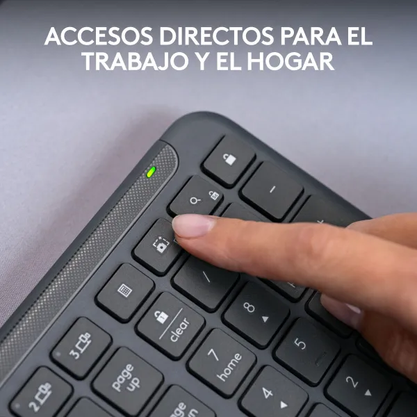 Juhtmevaba Klaviatuur Logitech 920-012455 Grafiithall QWERTY