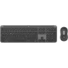 Keyboard and Mouse Logitech 920-012504 Graphite German QWERTZ