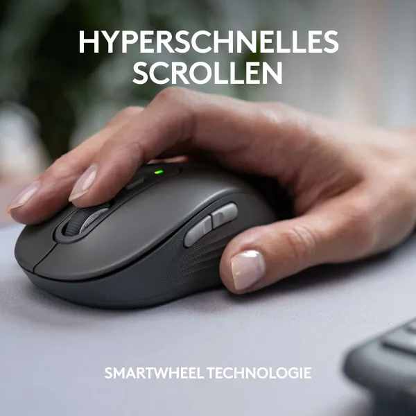 Keyboard and Mouse Logitech 920-012504 Graphite German QWERTZ