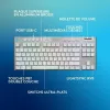 Keyboard Logitech G915 X White French AZERTY