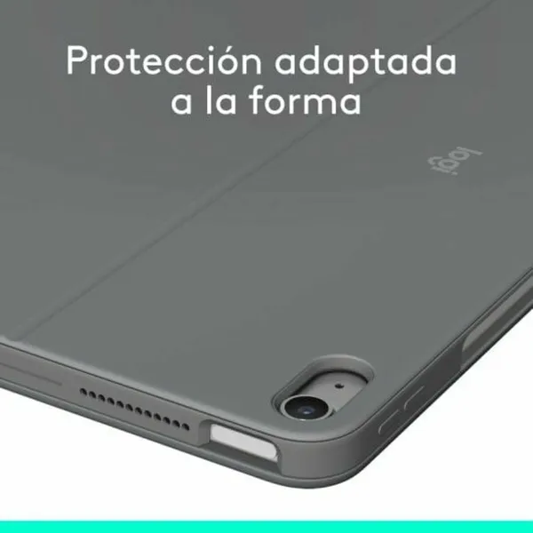 Planšetdatora Vāks Logitech 920-012614 Pelēks Spāņu Qwerty