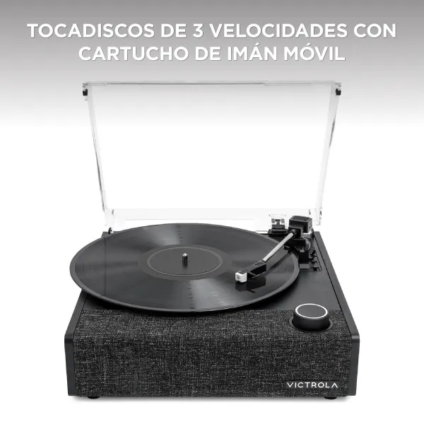 Patefonas Victrola Eastwood II Juoda