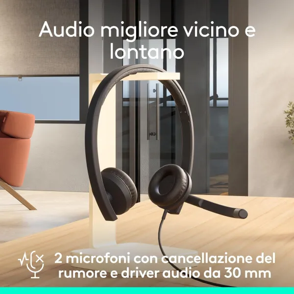 Austiņas Logitech 981-001430 Melns