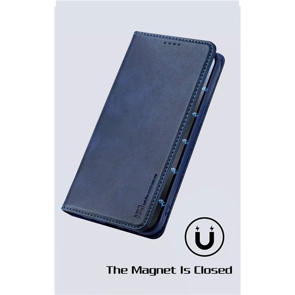 HDD Magnetic Wallet Case Samsung A135 A13 4G purple