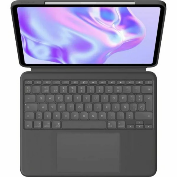 Case for Tablet and Keyboard Logitech 920-012667 Graphite QWERTY