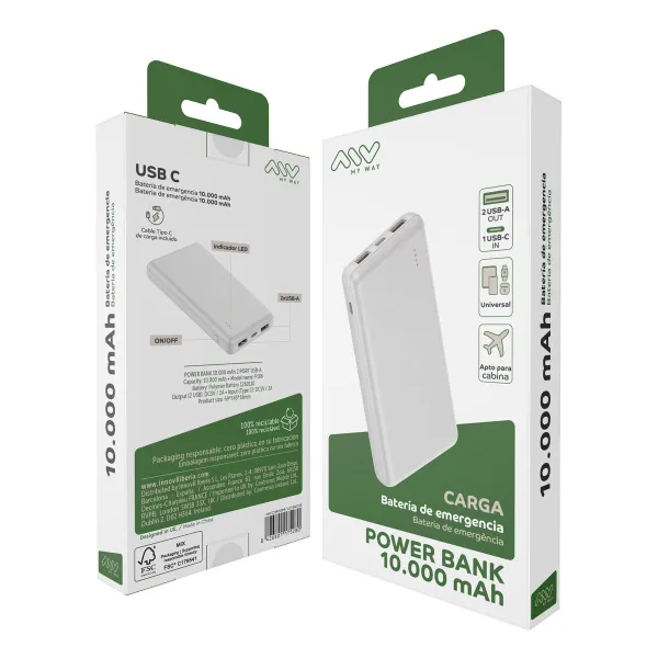 Powerbank Myway Balta 10000 mAh