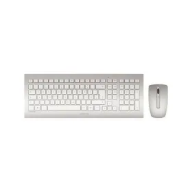 Näppäimistö ja Pelihiiri Cherry JD-0310ES Valkoinen Espanjalainen Qwerty QWERTY