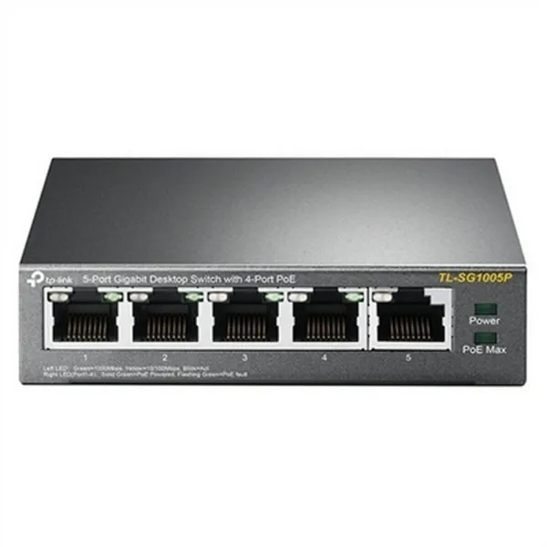 Lauaarvuti Võrgulüliti TP-Link TL-SG1005P LAN PoE