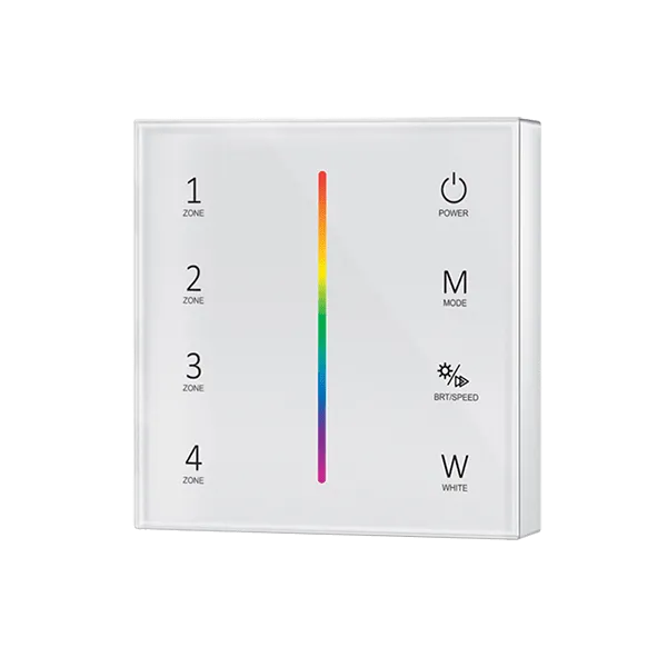 RF TOUCH KETURIŲ KANALŲ KETURIŲ ZONŲ NUOTOLINIO PULTELIO