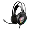 Austiņas ar Mikrofonu Spēlēm Krom Kappa Melns RGB