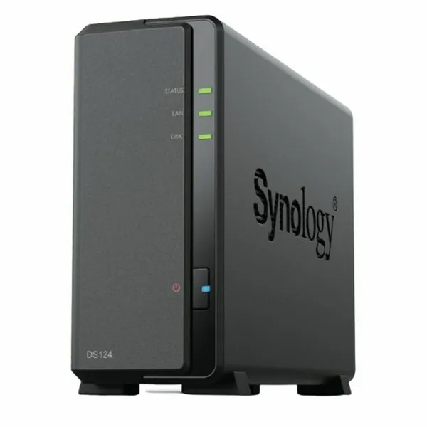 Tīkla glabātuve Synology DS124 Melns