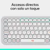 Keyboard Logitech 920-013069 White Orange